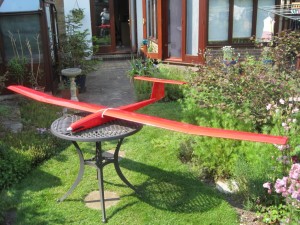 Red Ned, 108 inch span, built from plan 2012 by Peter Rolling